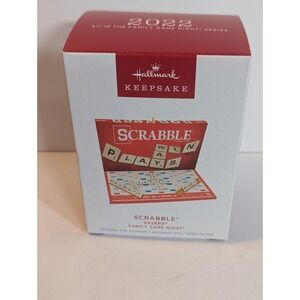 Hallmark Keepsake Ornament 2022 Hasbro‎ Family Game Night Scrabble